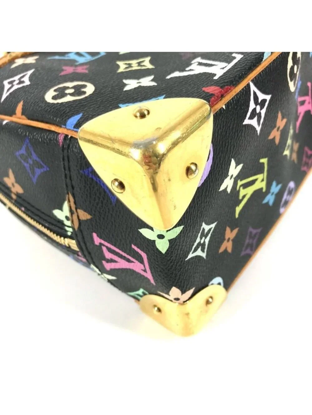 Louis Vuitton Handbag Tourville Monogram Multicolor Canvas Noir Black